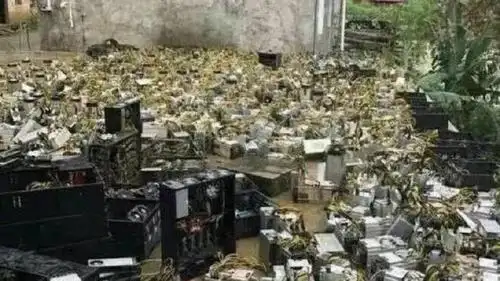 A modern crypto mining farm