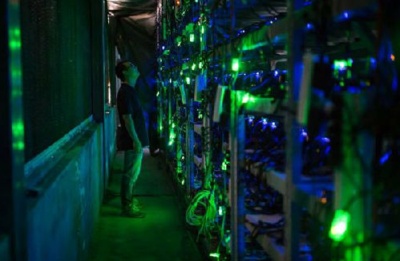 An example of a large-scale mining farm.