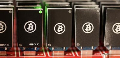 An expansive view of a modern mining farm, illustrating the infrastructure that supports scalable cryptocurrency operations